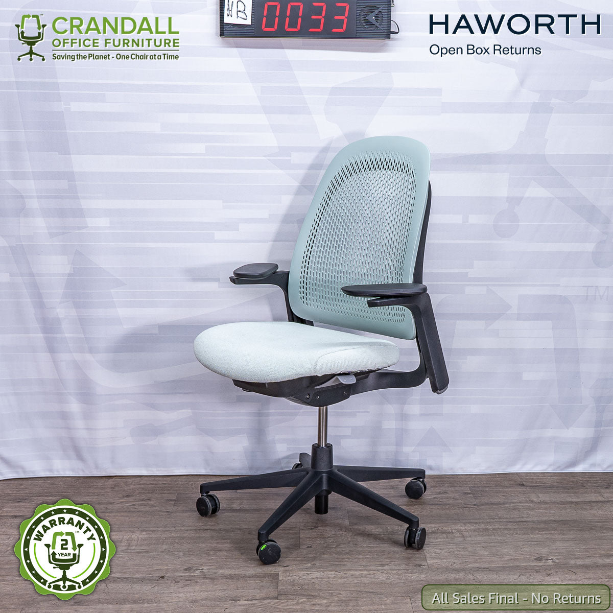 Haworth Open Box Return Chairs – Crandall Office Furniture