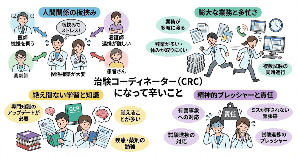 治験コーディネーター（CRC）の仕事内容とやりがい - CRCばんく