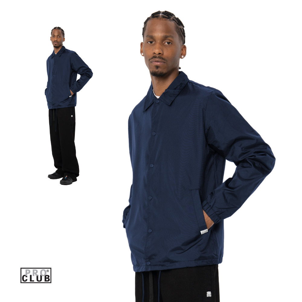 生地しっかりしてます!!】 PROCLUBの新商品!! コーチジャケット!!