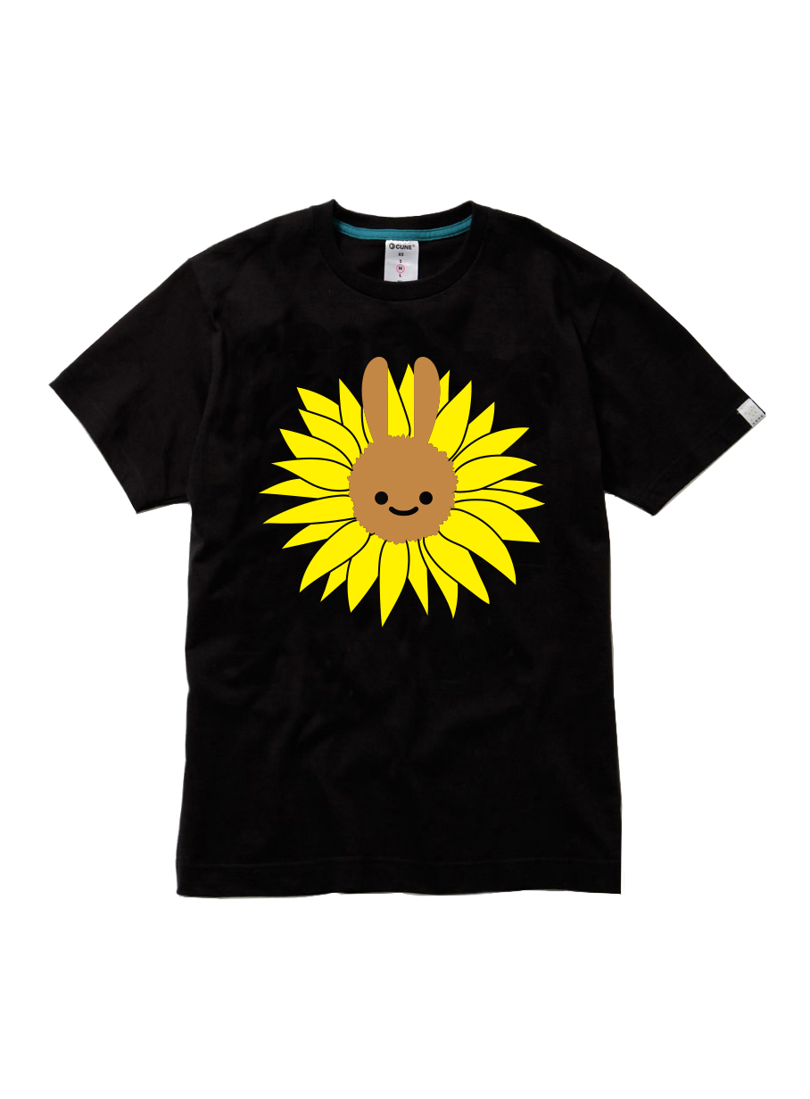 2019年夏のTシャツ ひまわり｜ウサギがいる｜CUNE ONLINE STORE