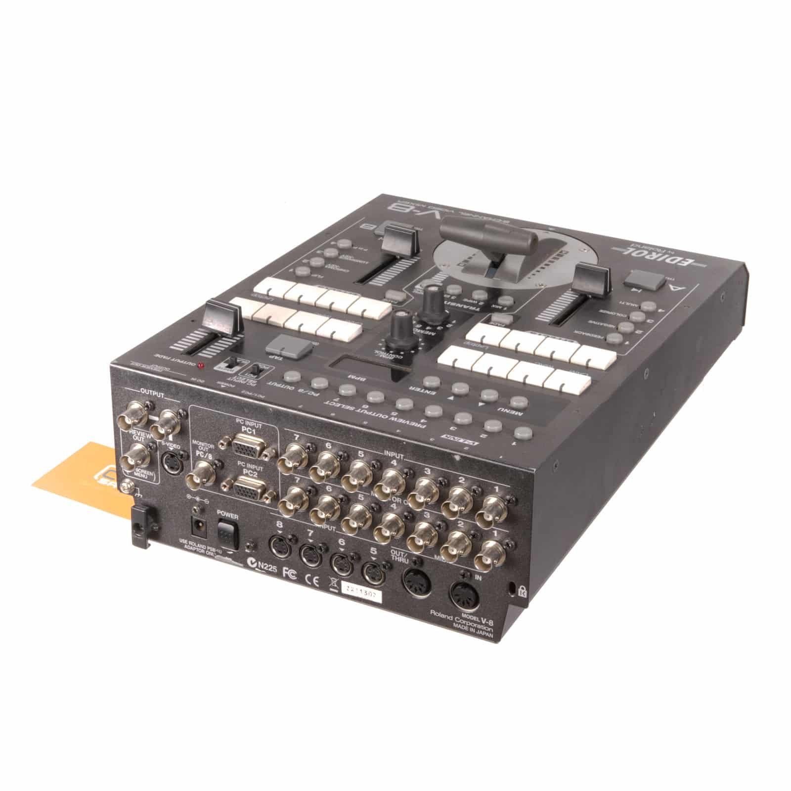 Roland Edirol V8 Eight-Channel Video Mixer with Effects ⋆ CUE Sale