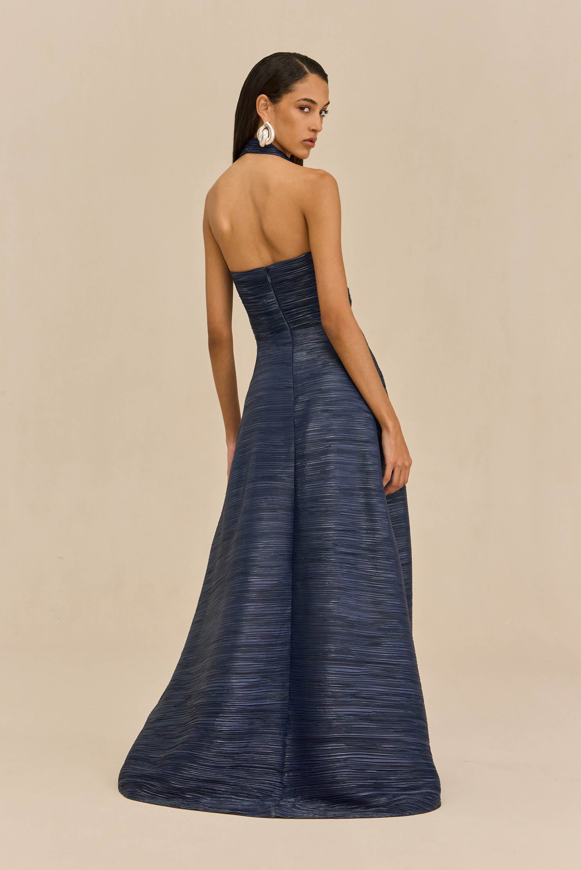 JAHZARA DRESS - DEEP LAKE – CULT GAIA