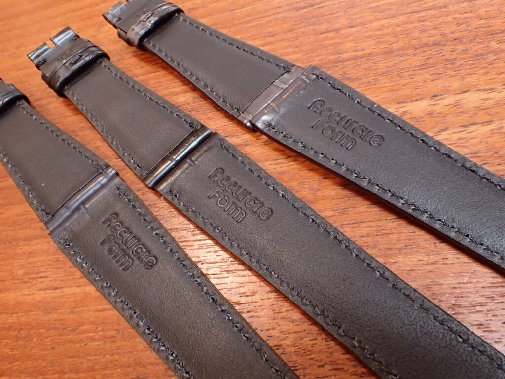 クロコダイル革ベルト パテックフィリップDバックル用 ネイビー 限定