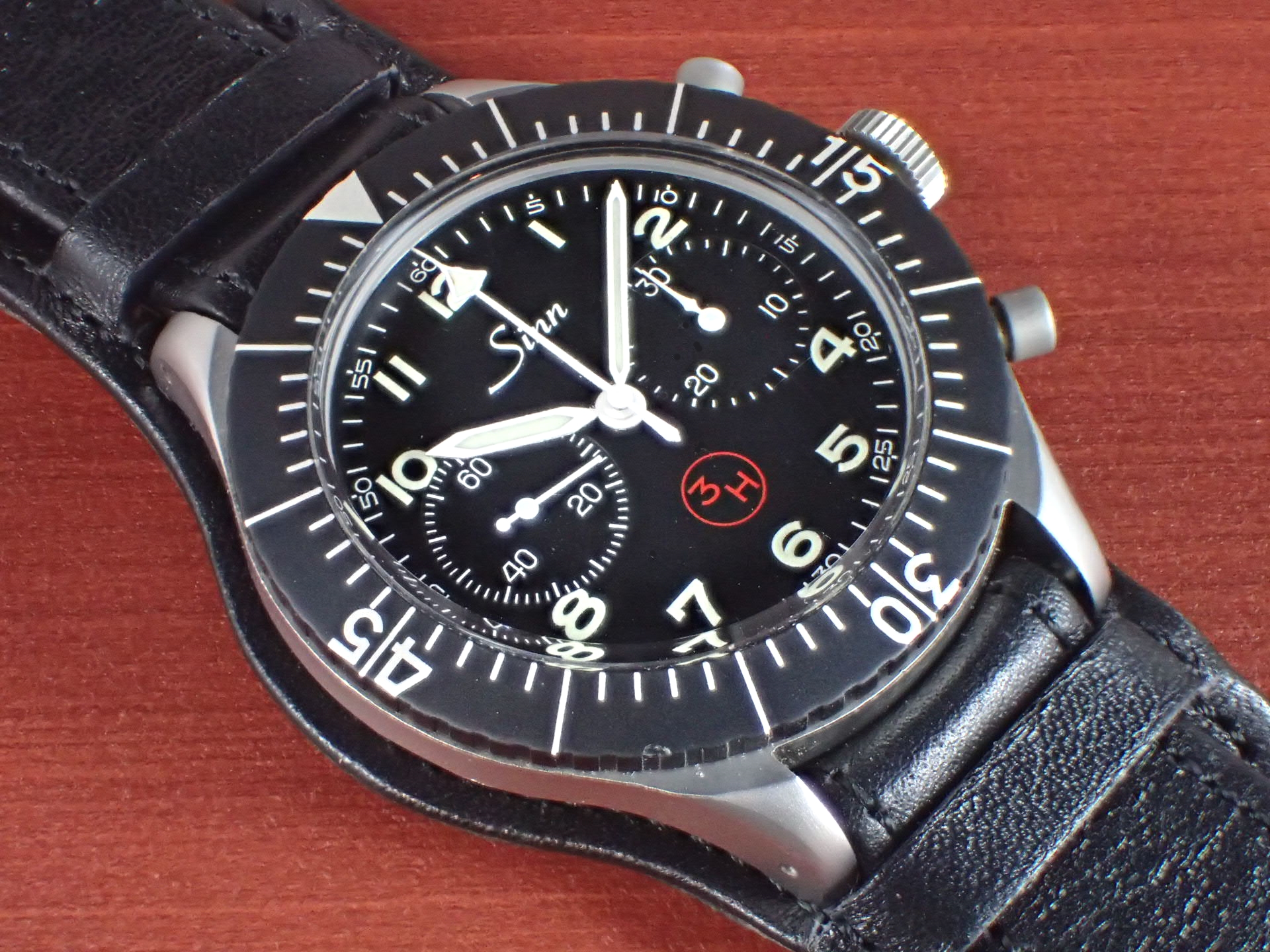 ジン 西ドイツ空軍 1550 SG BUND クロノグラフ 1960年代 | VINTAGE
