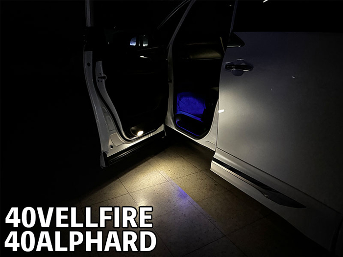 ヴェルファイア40系専用 Junack LEDIST カーテシランプ (フロントドア