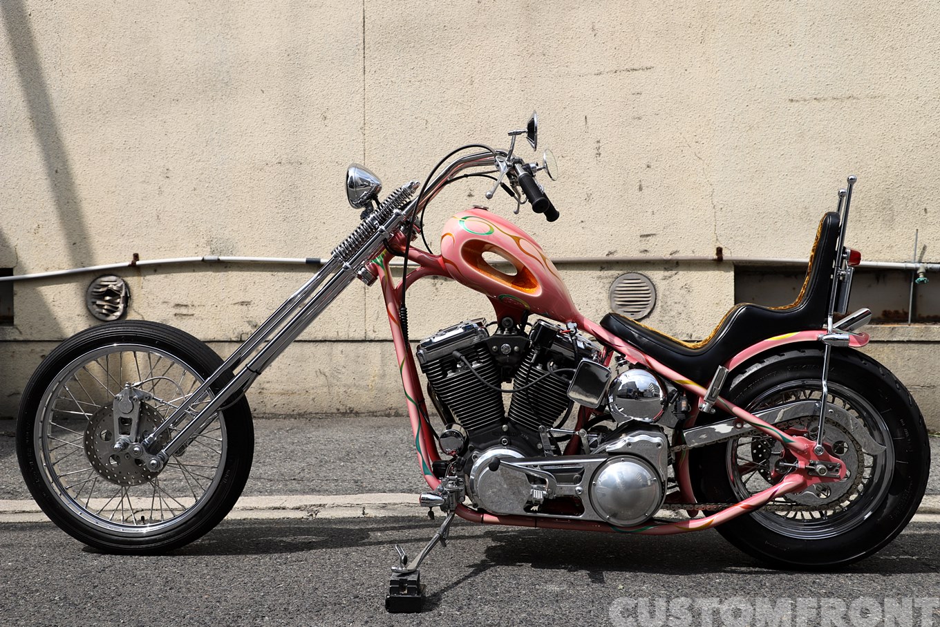 ハーレー ロングフォークチョッパーのエボリューション1984・SHIUN