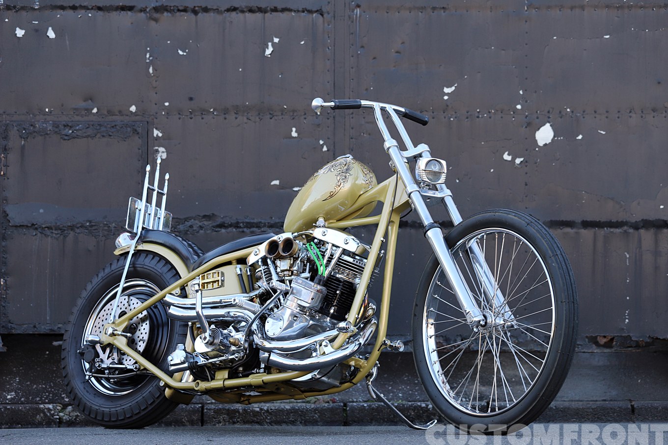 ハーレーダビッドソンのショベルフリスコチョッパー 1972・ジェーナス