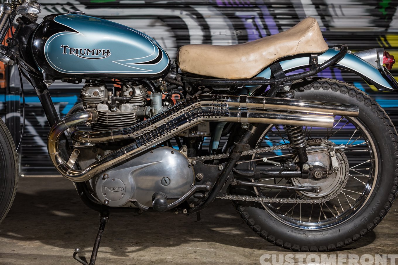 トライアンフ オールドチョッパー T120 1969年・エンジョイモータース