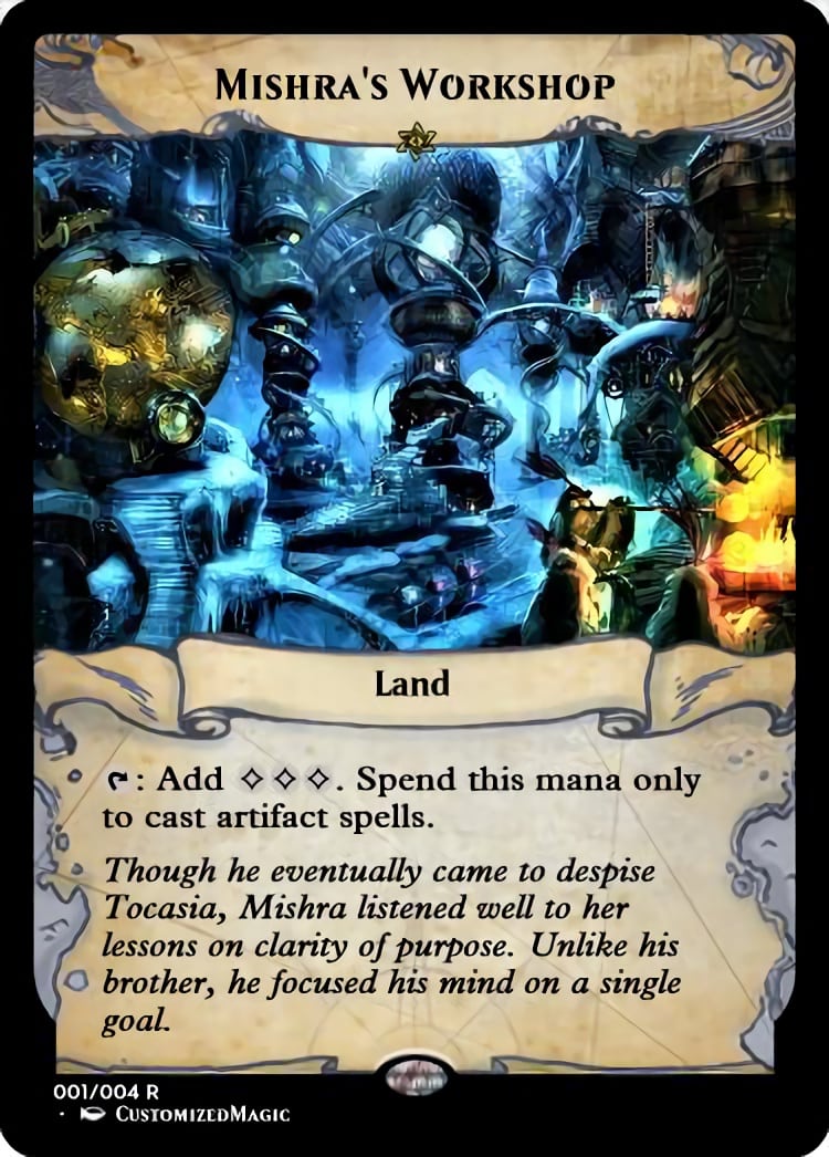 Mishra's Workshop | Magic The Gathering Proxy Cards