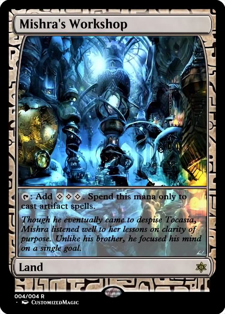 Mishra's Workshop | Magic The Gathering Proxy Cards
