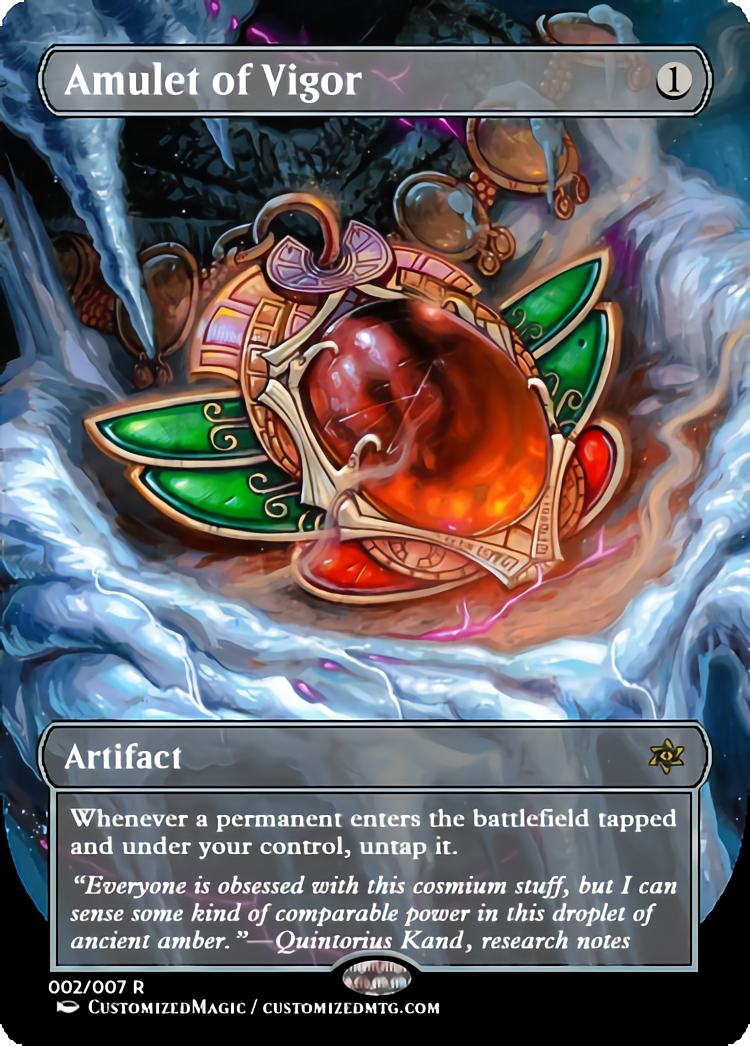 MTG 精力の護符 日本語版 4枚セット