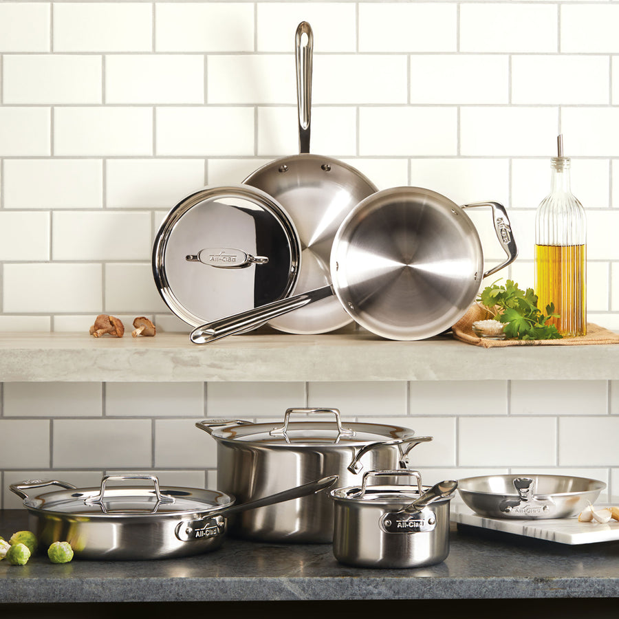 All-Clad d5 Soup Pot - 4-quart Brushed Stainless Steel – Cutlery