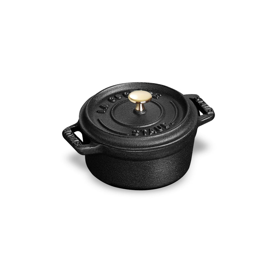 Staub Mini Round Dutch Oven - Cast Iron - Matte Black – Cutlery