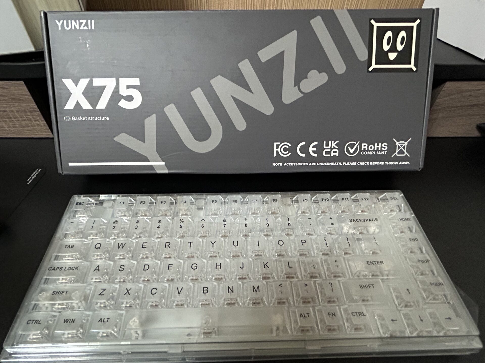 YUNZII X75 PRO」レビュー