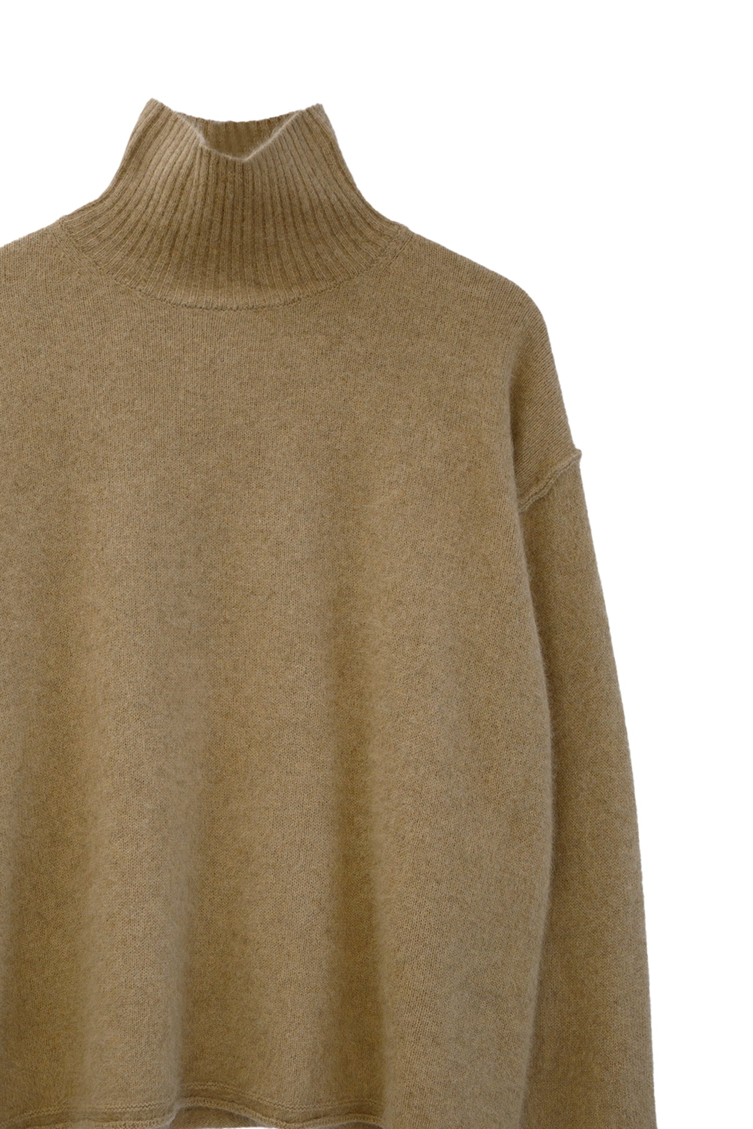 low stock】Raccoon fox turtle neck pullover /CT24109 – C.T.plage