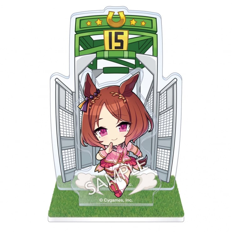 ウマ娘 プリティーダービー 公式スターティングゲート アクリル