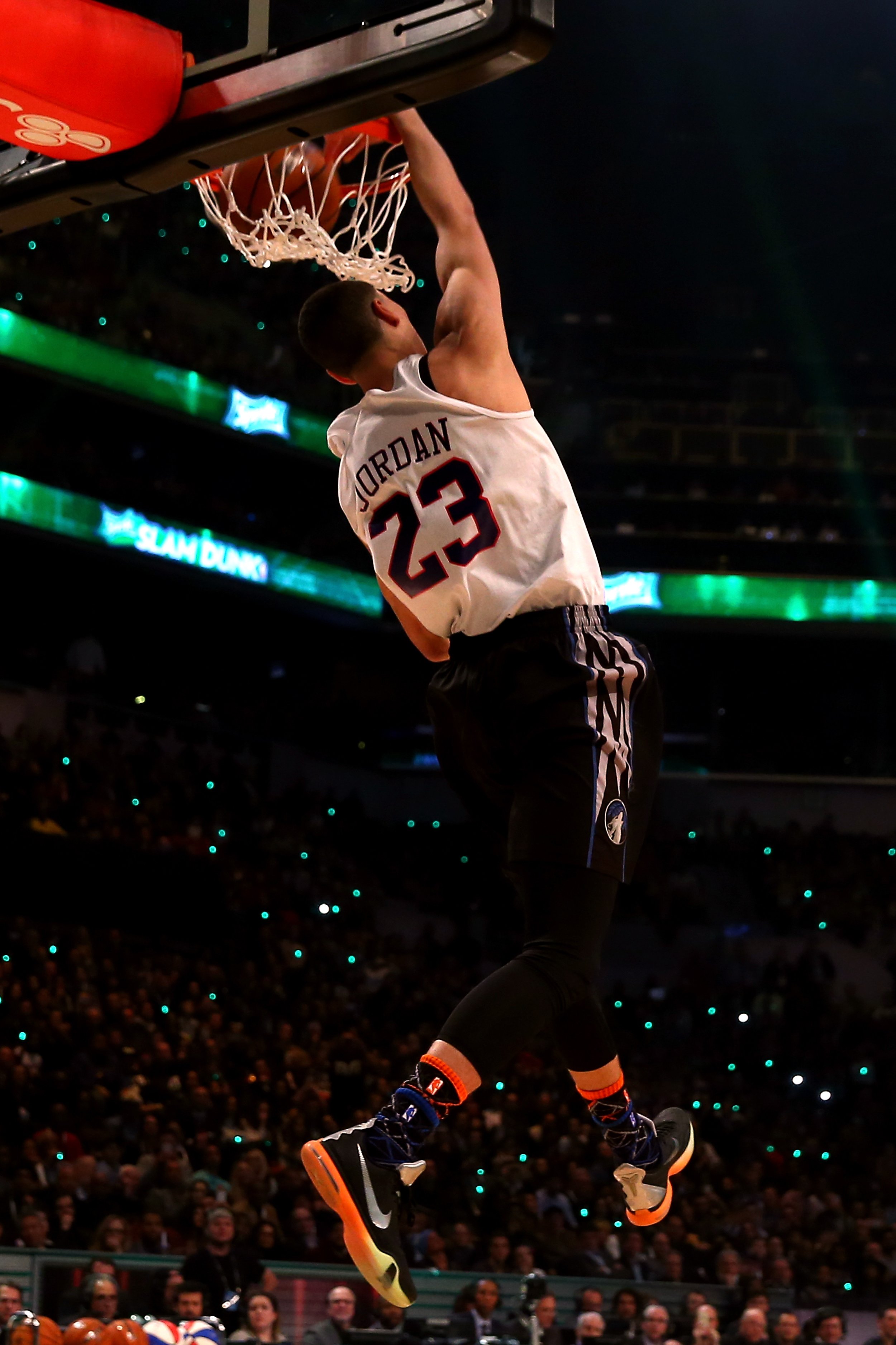 NBA Slam Dunk Contest: Minnesota Timberwolves Rookie Zach LaVine