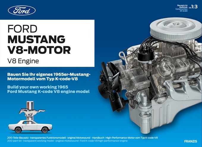 1/3 1965年型 フォード マスタング 289cid V8 エンジン - (株)ビーバー