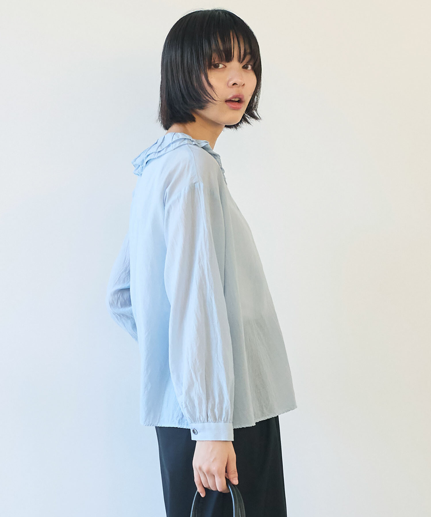 AMBIDEX Store △〇コットン / キュプラ ローンIBK bebe ブラウス(F