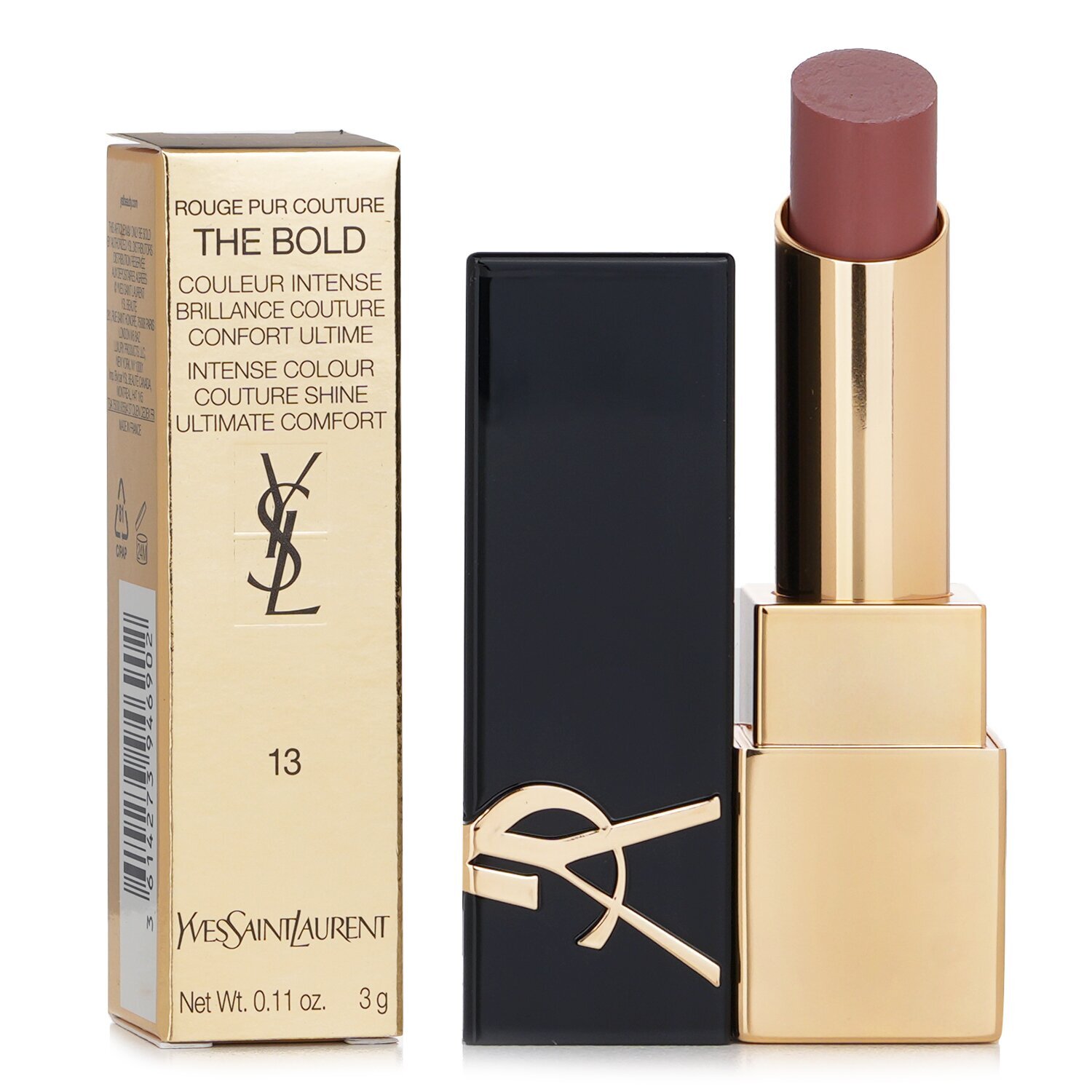 Yves Saint Laurent Rouge Pur Couture The Bold Lipstick # 13 Nude
