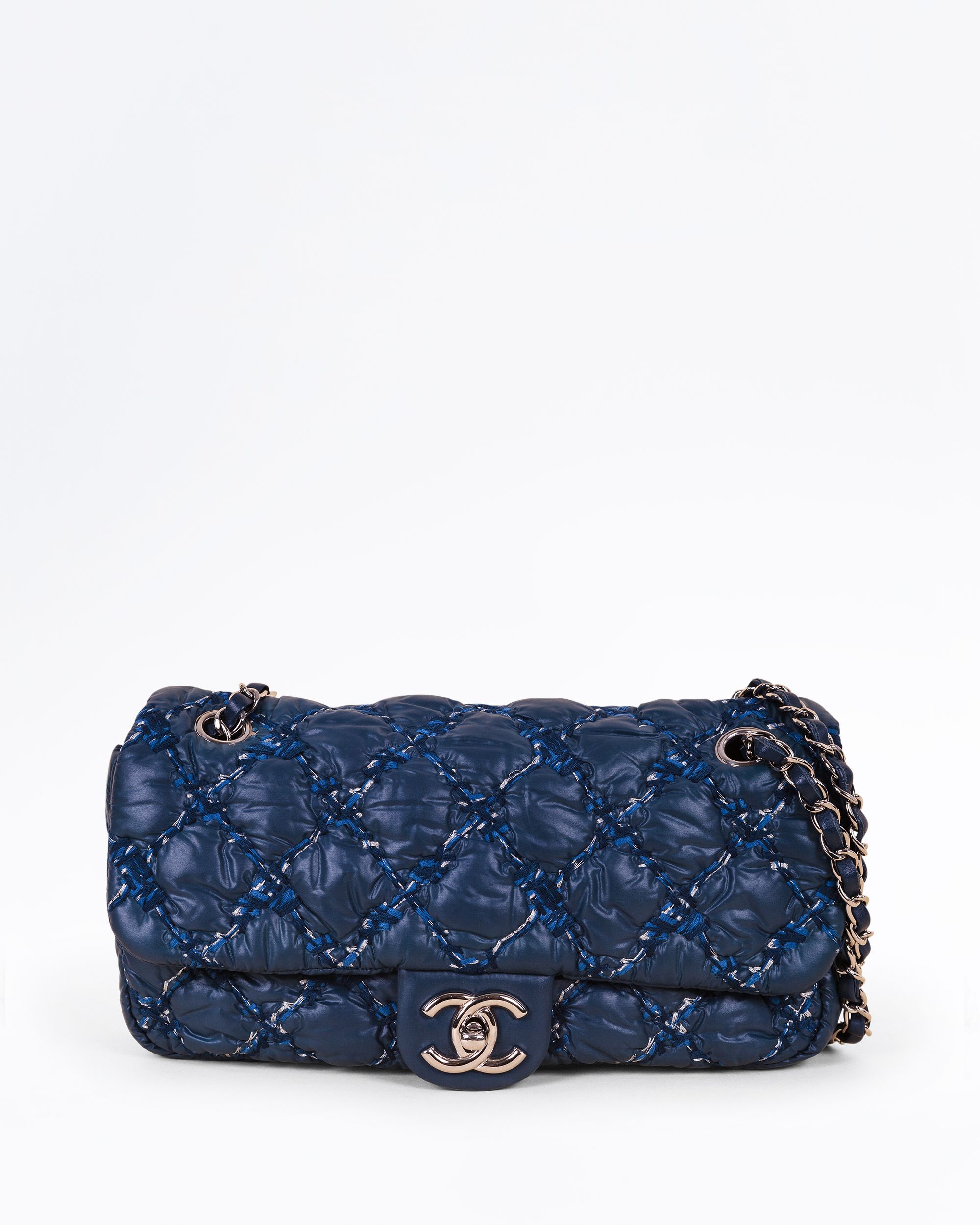 Chanel Paris Byzance Tweed on Stitch Flap Bag | Vivrelle