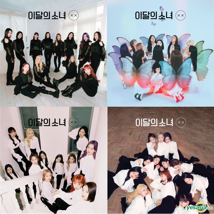 YESASIA: Loona Mini Album Repackage - X X (Normal A + B + Limited