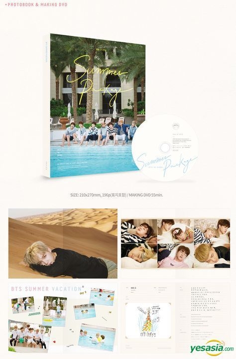 YESASIA: BTS - BTS Summer Package in Dubai 2016 (Photobook + DVD +