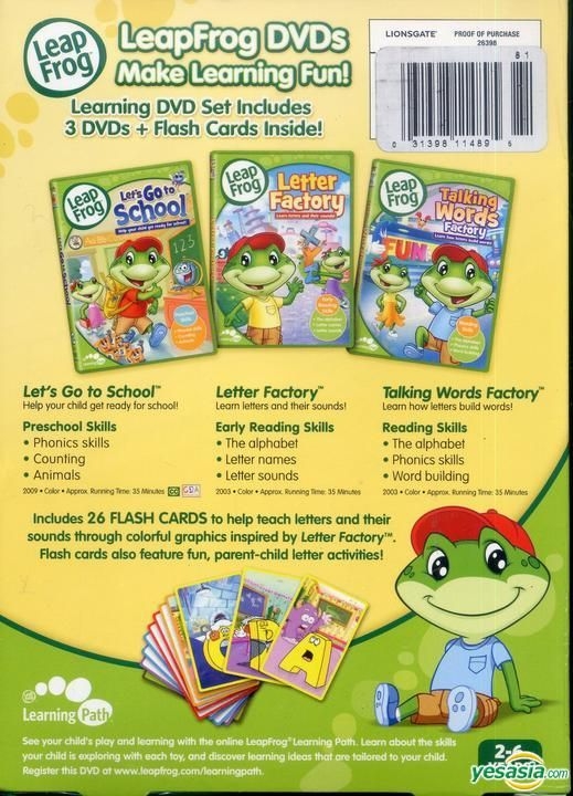 YESASIA: LeapFrog: Learning DVD Set (US Version) DVD - Lionsgate