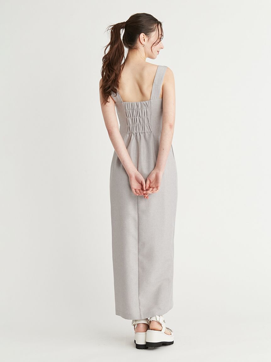 テイラーネックキャミワンピース(デイリーワンピース)｜DRESS（ドレス