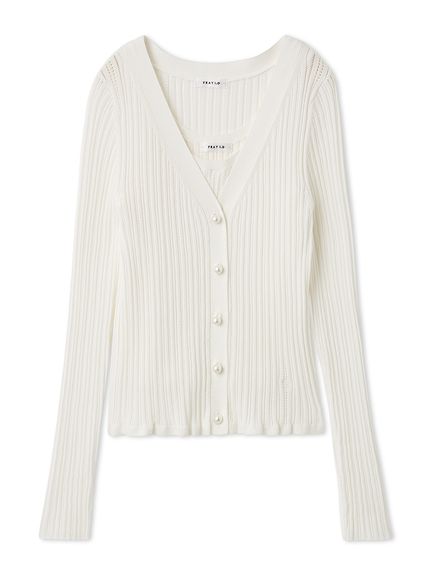 コットンモダールアンサンブルニット(ニット)｜トップス｜FRAY I.D