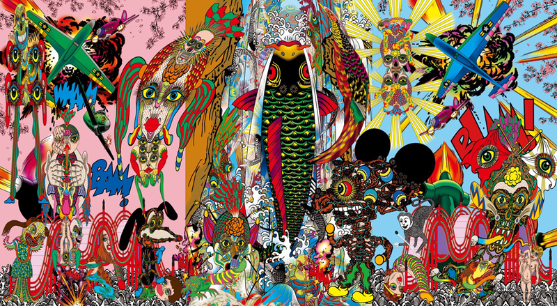 Keiichi TANAAMI - 田名網敬一 | shashasha - Photography & art in books