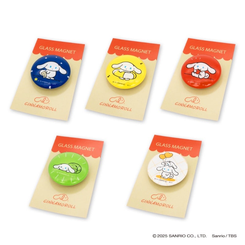 I.CINNAMOROLL ガラスマグネット シナモンとくまちゃん｜郵便局の