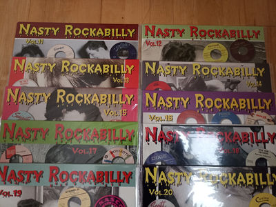 Gripsweat - LP - VA - Nasty Rockabilly 20 x Vinyl, LP, Compilation