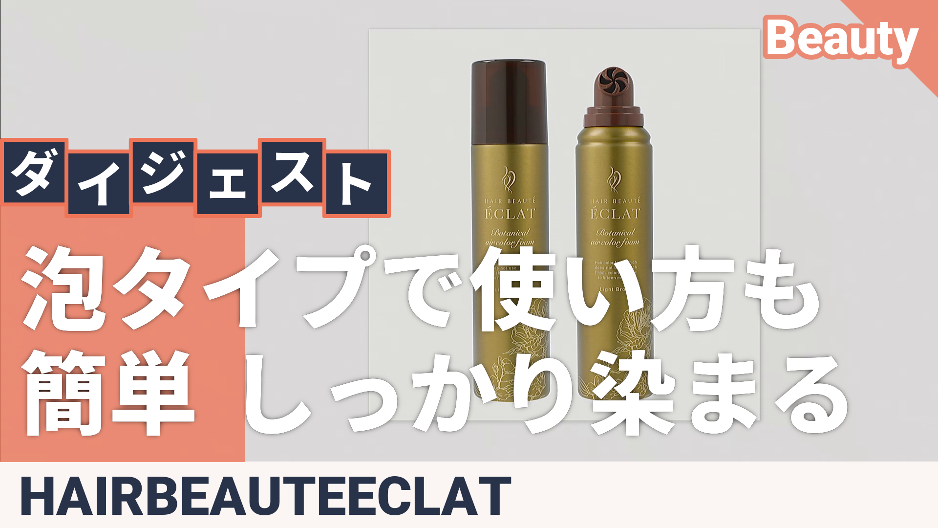 ヘアボーテ エクラ ボタニカルエアカラーフォームup2本セット