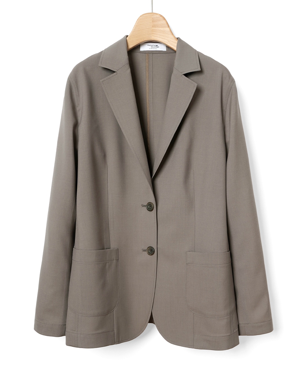テーラードジャケット(36サイズ ブラウン系): レディース｜メーカーズ