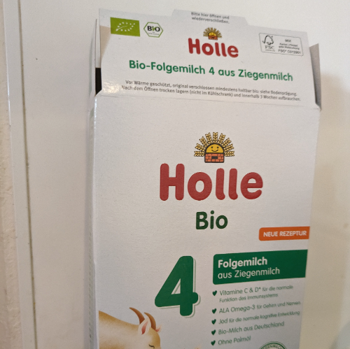 Holle Holle ホレ オーガニック 山羊 ヤギ粉ミルク Step 4 (12ヶ月