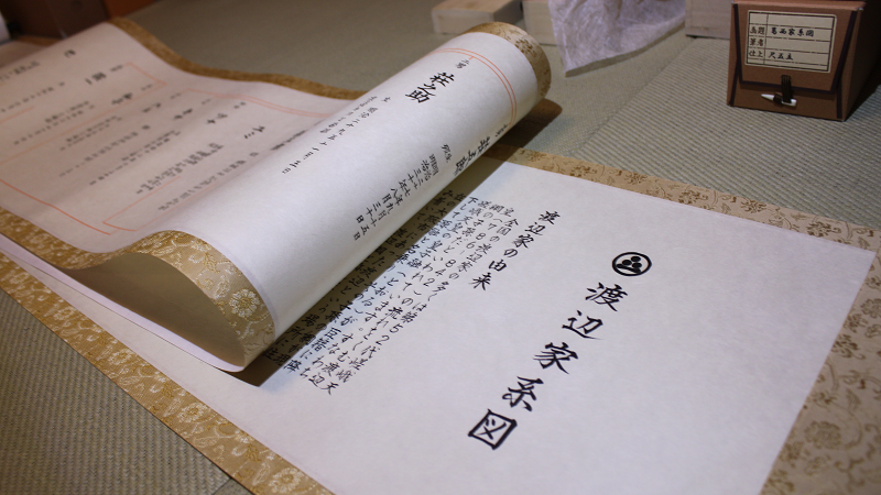 FANY Crowdfunding - 家系図をもっと身近に！本格「筆書き巻物家系図