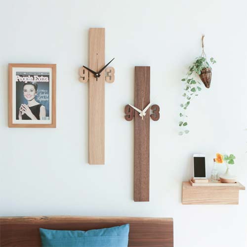 旭川クラフト Arms 工房アームズ ウォールクロック 国産クラフト 木製