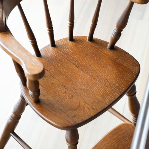 飛騨家具 HIDA 飛騨産業 穂高 ベビーチェア 国産家具 無垢 こども家具