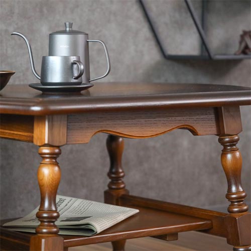 飛騨家具 HIDA 飛騨産業 穂高 コーヒーテーブル 国産家具 無垢 サイド