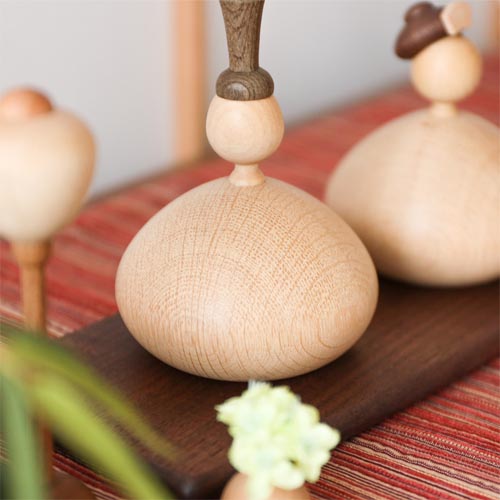 旭川クラフト K-WOOD K-ウッド ひな人形 国産クラフト 木製 雛人形