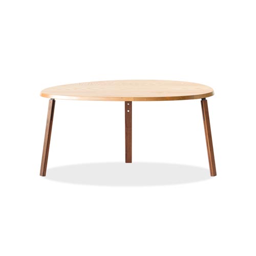 府中家具 若葉家具 Kaname かなめ オムスビテーブル 国産家具 無垢