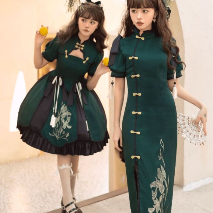 チャイナ服 コスプレ風中華ロリータ セットアップ|チャイナ服専門通販