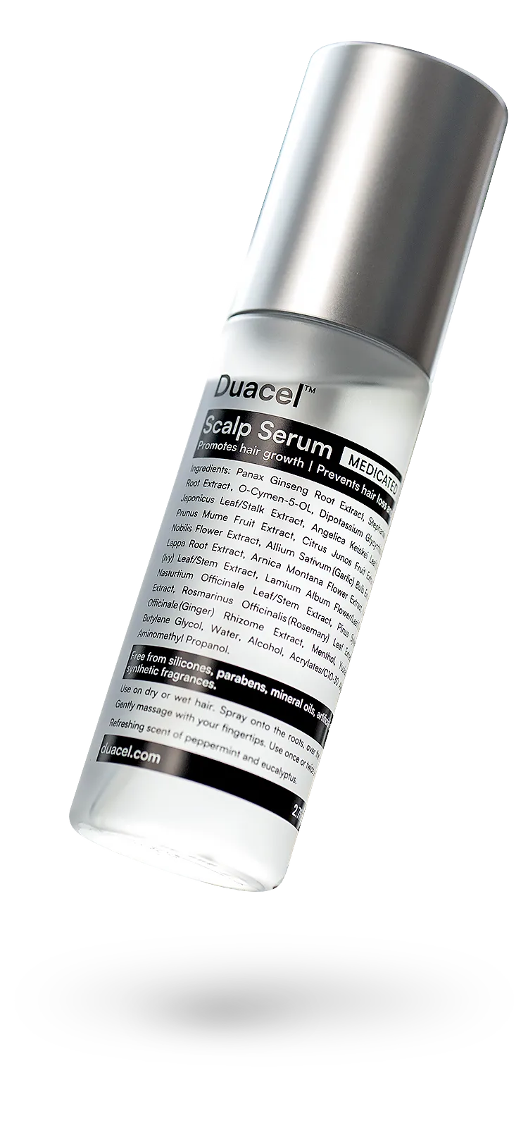 製品詳細 | Duacel 薬に頼らない発毛促進・髪質ケアプログラム