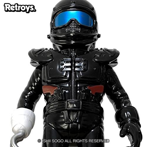 Retroys 狂い咲きサンダーロード JINソフビフィギュア彩色版