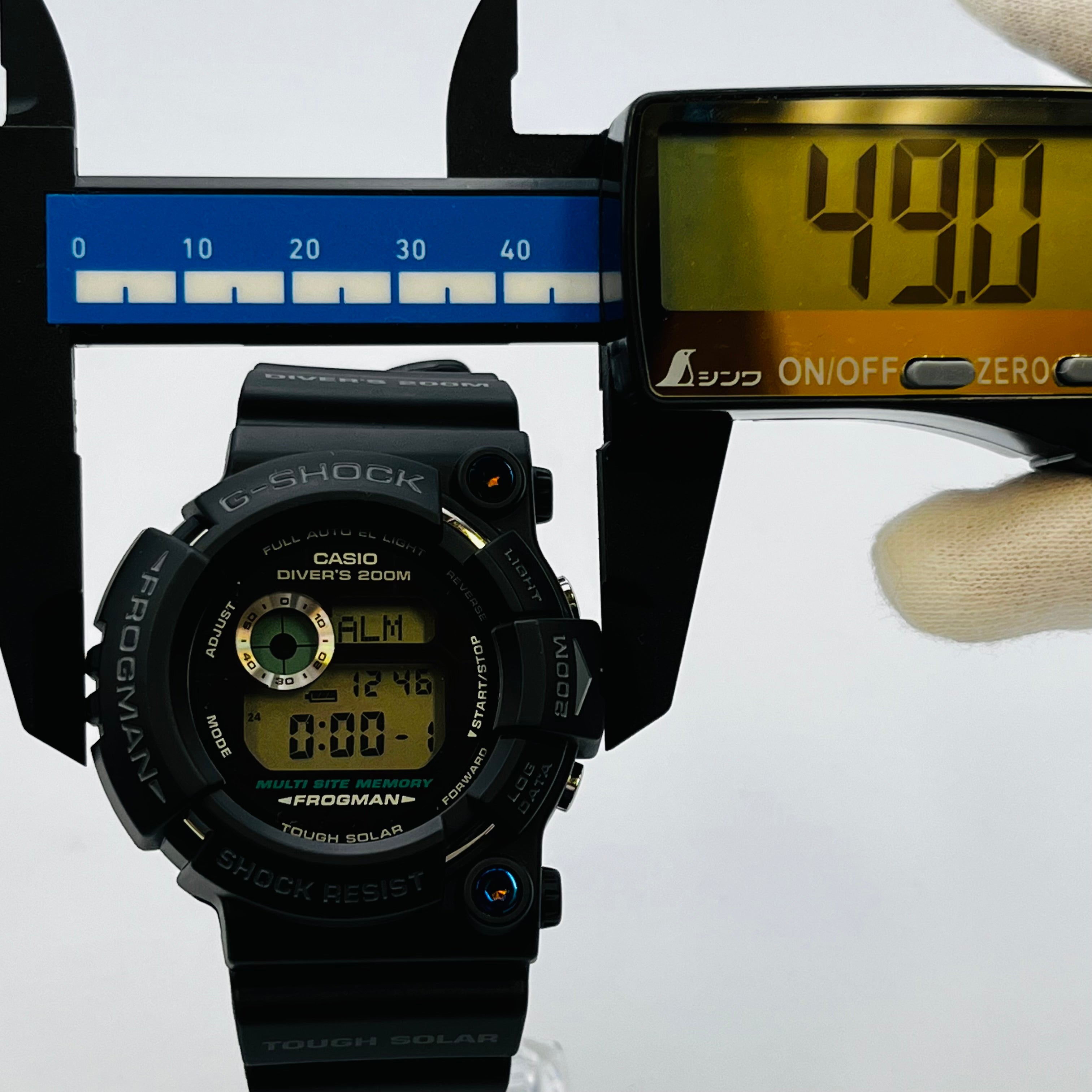 Casio G-SHOCK GW-202 FROGMAN DIVER'S 200m digital tough solar