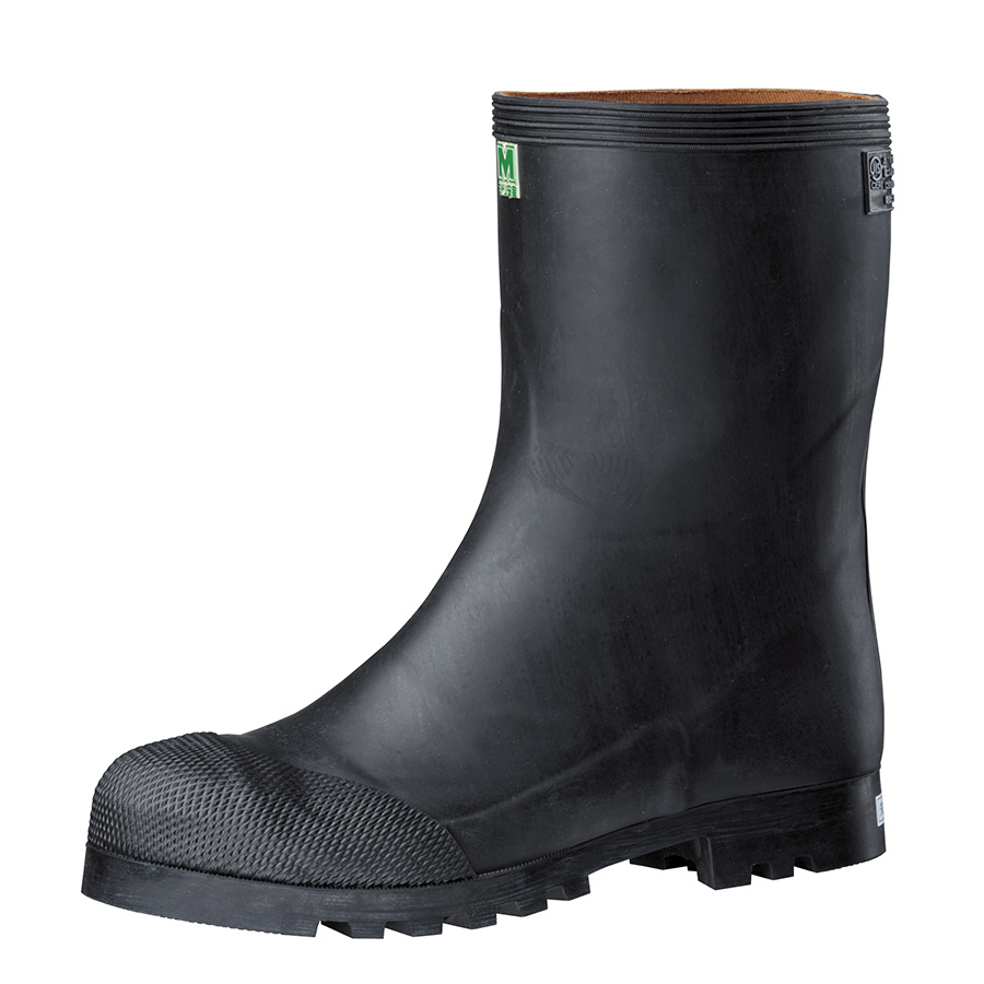 安全長靴 先芯入り 913裏付 ブラック| 安全靴・作業靴 | 【ミドリ