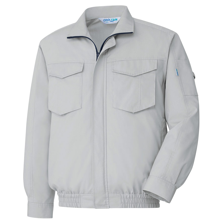 クールファン T／C ブルゾン（ファン別売） WE41 上 シルバー