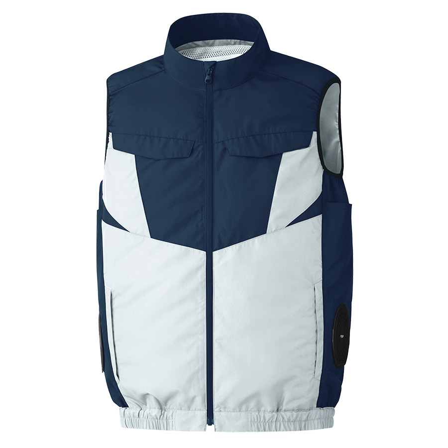 クールファン ベスト（ファン別売） WEV151上 シルバーグレー