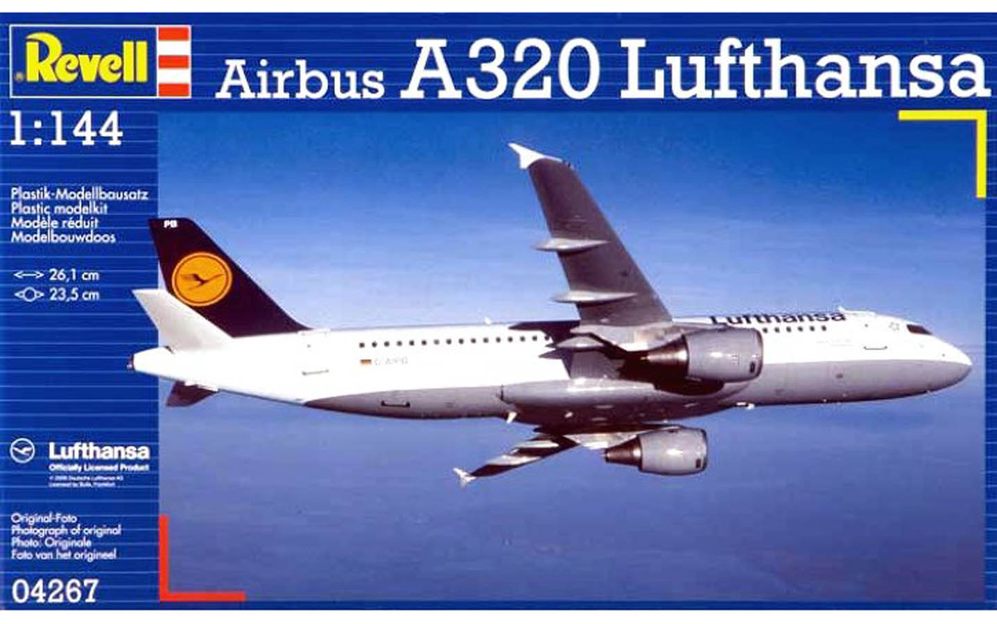 Airbus A320 Lufthansa - Revell 04267 | kingshobby.com